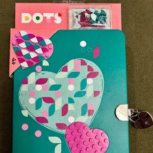 LEGO Dots "Secret Diary with Lock" 5006272 UNOPENED/Never used.